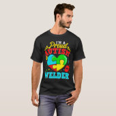 Ich bin ein stolzer Autismus Welder Puzzle Herz Au T-Shirt (Vorne ganz)