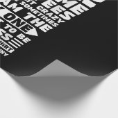 Ich bin ein stolzer Boss des Freakens Phantastisch Geschenkpapier (Ecke)