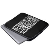 Ich bin ein stolzer Boss des Freakens Phantastisch Laptopschutzhülle (Vorne Knopf)