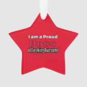 Ich bin ein stolzer Boss des Freakens Phantastisch Ornament (Vorderseite)