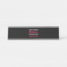 Ich bin ein stolzer Boss des Freakens Phantastisch