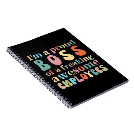 Ich bin ein stolzer Chef eines unglaublich phantas Notizblock (Rechte Seite)