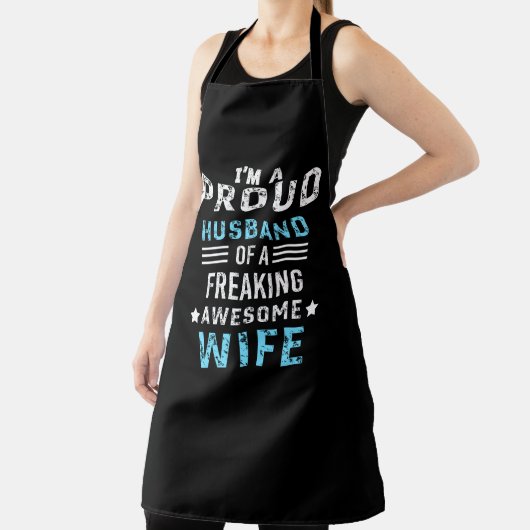 Ich bin ein stolzer Ehemann einer phantastischen E Schürze (InSitu)