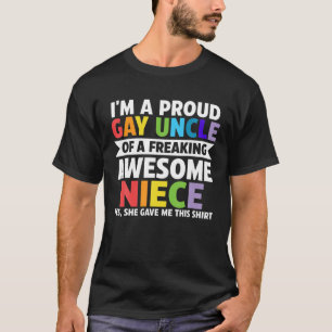 Ich bin ein stolzer Gay Onkel eines freakenden Nic T-Shirt