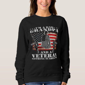 Ich bin ein stolzer Großvater und ein Veteran, nic Sweatshirt