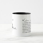 Ich bin ein stolzer Kahu (Haustier Elternteil) - V Tasse (Zentrum)