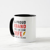 Ich bin ein stolzer Mann einer sehr Phantastischen Tasse (Vorderseite Links)