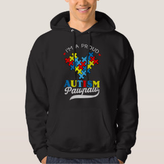 Ich bin ein stolzer Pawpaw Autismussensibilisierun Hoodie