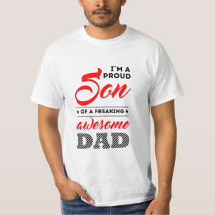 Ich bin ein stolzer Sohn eines frechen phantastisc T-Shirt