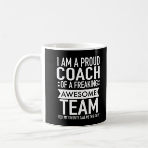 Ich bin ein stolzer Trainer eines Phantastischen F Kaffeetasse