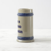 Ich bin ein stolzer Vater Bierglas (Mittel)