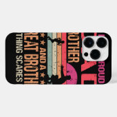 Ich bin ein stolzer Vater, der nichts stört mich. iPhone Hülle (Rückseite (Horizontal))