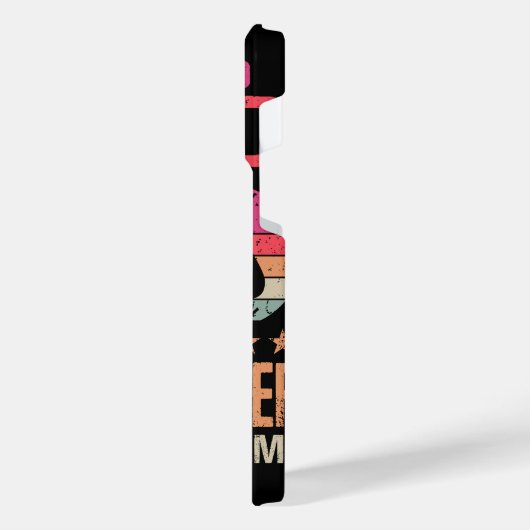 Ich bin ein stolzer Vater, der nichts stört mich. iPhone Hülle (Linke Seite)