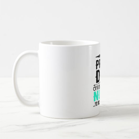 Ich bin ein stolzer Vater einer unerschütterlichen Kaffeetasse (Links)