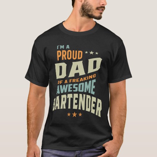 Ich bin ein stolzer Vater eines erfrischenden Phan T-Shirt (Vorderseite)