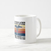 Ich bin ein stolzer Vater eines frischen Phantasti Kaffeetasse (VorderseiteRechts)