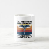 Ich bin ein stolzer Vater eines frischen Phantasti Kaffeetasse (Mittel)