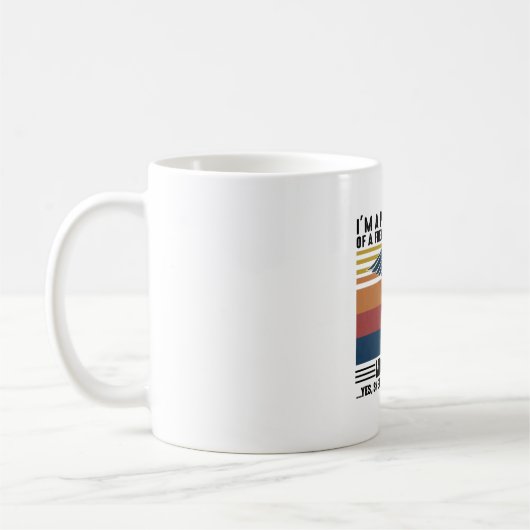 Ich bin ein stolzer Vater eines frischen Phantasti Kaffeetasse (Links)