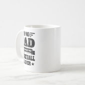 Ich bin ein stolzer Vater eines Phantastischen Bas Kaffeetasse (Vorderseite Links)