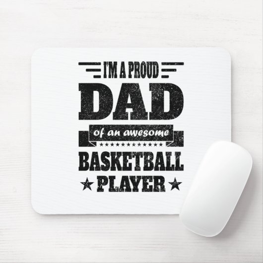 Ich bin ein stolzer Vater eines Phantastischen Bas Mousepad (Mit Mouse)