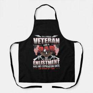 Ich bin ein stolzer Veteran und ein Vater   Patrio Schürze