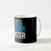 Ich bin ein stolzes, brüderliches Geschenk Kaffeetasse (VorderseiteRechts)