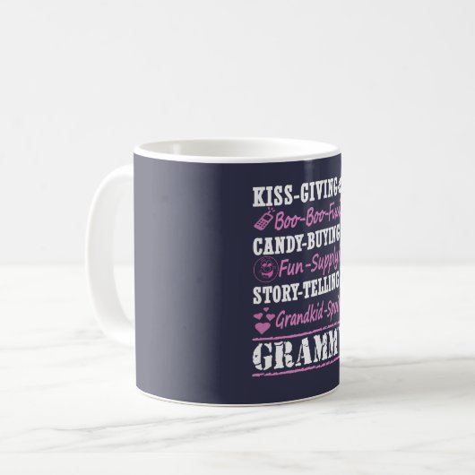 Ich bin EIN STOLZES GRAMMY! Kaffeetasse (Vorderseite Links)