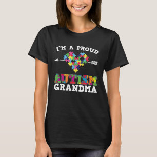Ich bin ein stolzes Oma Autismus Awareness Autisti T-Shirt