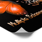 Ich bin ein Sturm Multiple Sklerose Bewusstsein Bu Poster (Ecke)