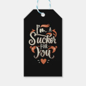 Ich bin ein Sucker für dich Geschenkanhänger (Vorderseite)