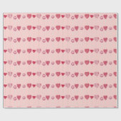 Ich bin ein Sucker für dich Lollipop Valentine Geschenkpapier (Flach)