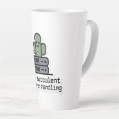 Ich bin ein Sukkulent bei der Fehlerbehandlung Sti Milchtasse (Rechte Ecke)