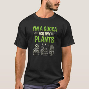 Ich bin ein Sukkulenten-Fan für winzige Pflanzen G T-Shirt