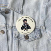 Ich bin ein super fokussierter Titan Pin Button (Beispiel)