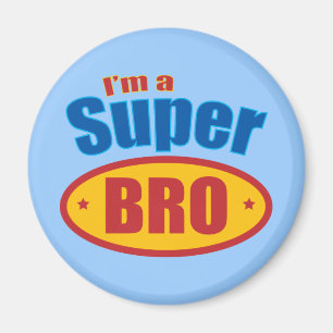 Ich bin ein SuperBro Superheld-Bruder Magnet