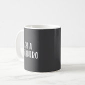 Ich bin ein Superheld Halloween Ich bin Kostüm Ein Kaffeetasse (Vorderseite Links)