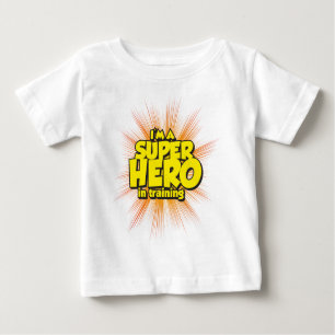 Ich bin EIN SUPERHELD im Training Baby T-shirt