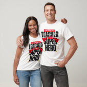 Ich bin ein Superheld-Lehrer Dankeschön  T-Shirt (Unisex)