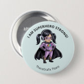 Ich bin ein Superheld Stark Superheld Belohnung Kn Button (Vorne & Hinten)