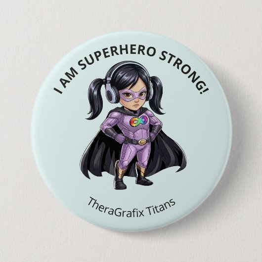 Ich bin ein Superheld Stark Superheld Belohnung Kn Button (Vorderseite)