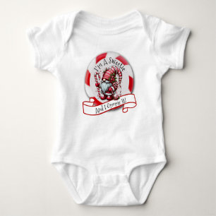 "Ich bin ein Süße und ich werde es bekommen!" Säug Baby Strampler