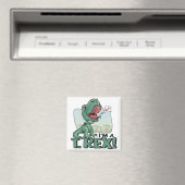 Ich bin ein T. Rex Dinosaur Geschenkideen Magnet (In Situ (Geschirrspüler))