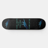 Ich bin ein T-Rex Skateboard (Horizontal)
