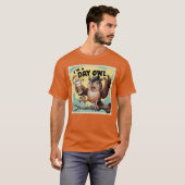 Ich bin ein Tag Eule! T-Shirt (Vorne ganz)
