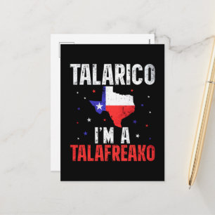 Ich bin ein Talafreako James Talarico 2026 Texas Feiertagspostkarte