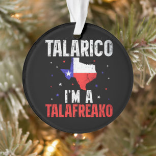 Ich bin ein Talafreako James Talarico 2026 Texas Ornament