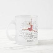 Ich bin ein Tänzer Mattglastasse (Links)