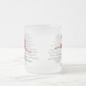 Ich bin ein Tänzer Mattglastasse (Mittel)