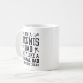 Ich bin ein Tennis-Vater Kaffeetasse (Vorderseite Links)