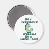 Ich bin ein Thesaurus Magnet (Vorderseite/Rückseite)